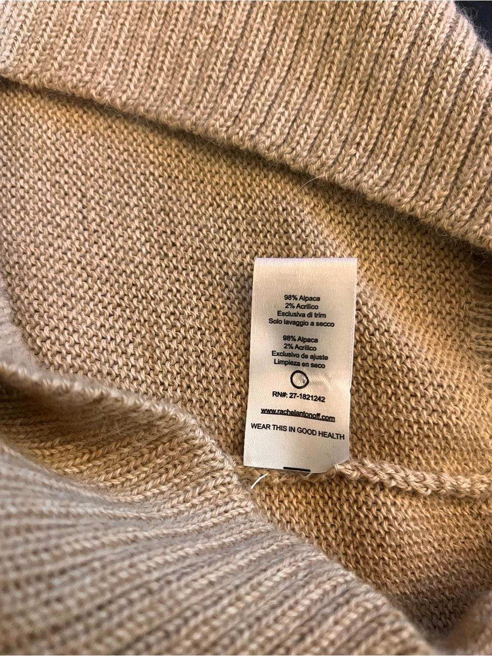 Rachel Antonoff Alpaca Intarsia Lucky 7 Cherry Sweater - Picture 6 of 9